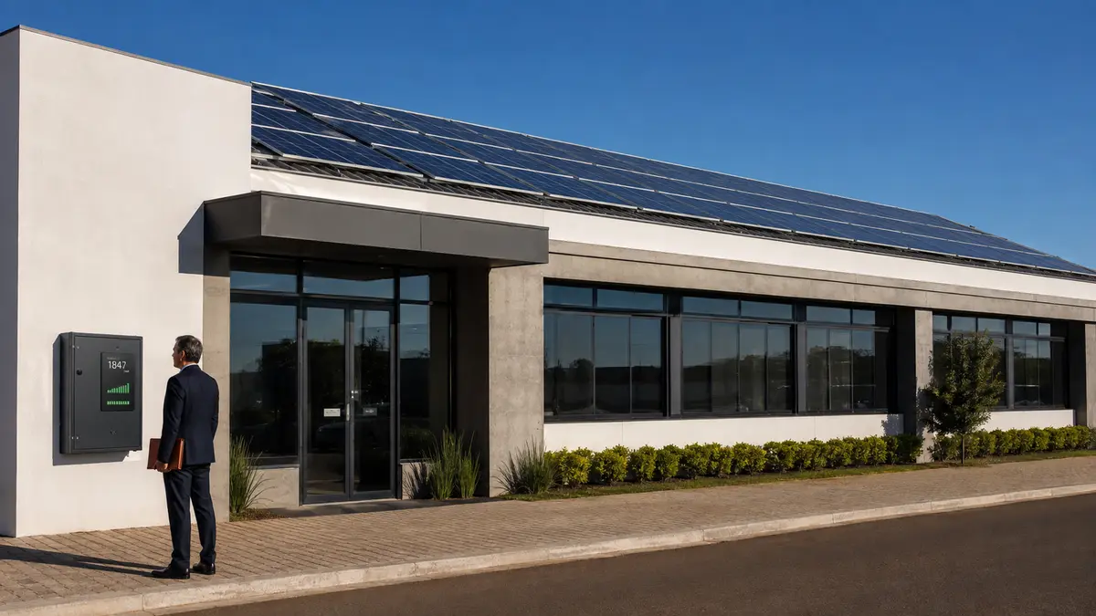 Reduzir custos operacionais com energia solar