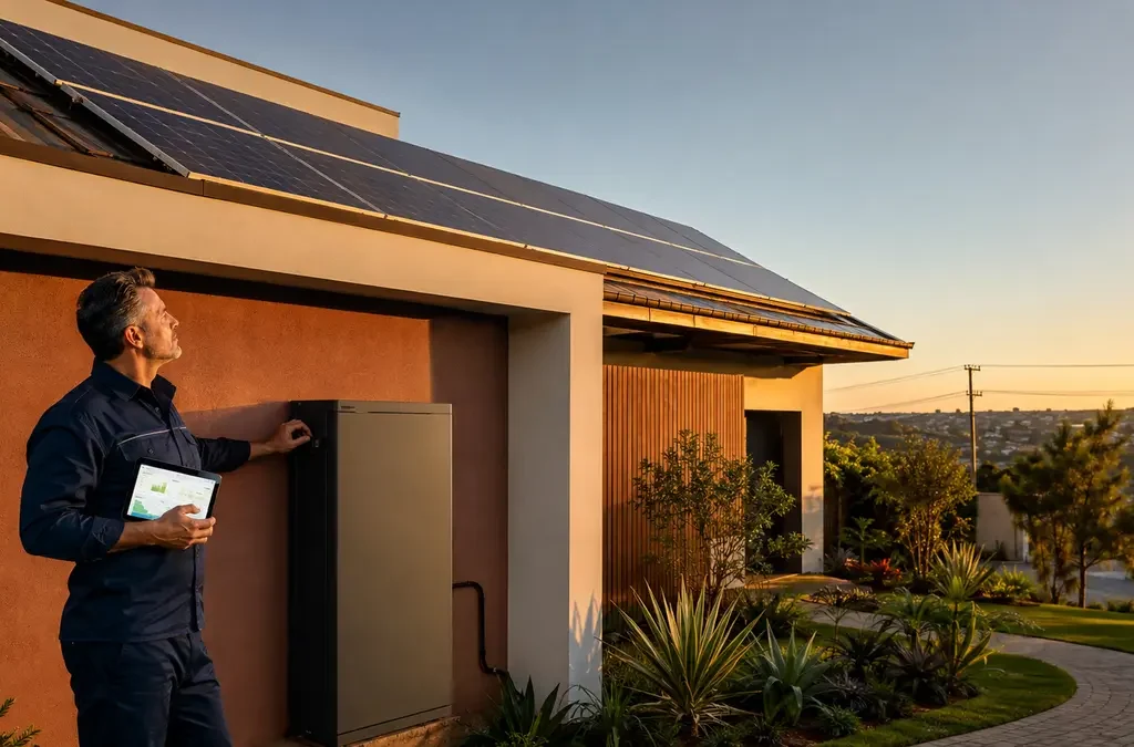 Tipo de energia solar on-grid, off-grid e híbrido